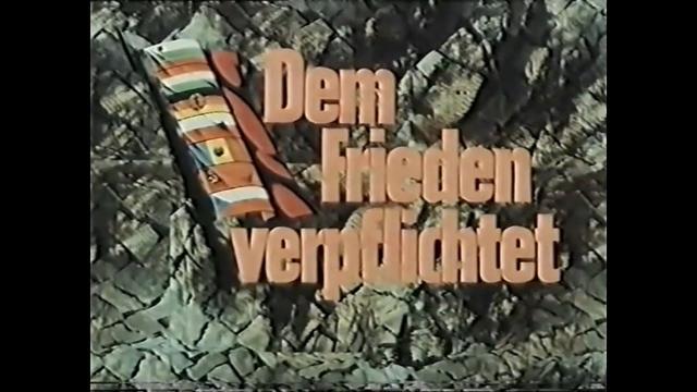 Dem Frieden Verpflichtet NVA Film DDR 1981