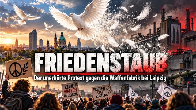 Friedenstaub? Leipzig wehrt sich gegen Waffenfabrik