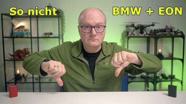 Bidirektionales laden bei BMW und EON, ich würde es nicht machen