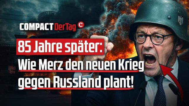 85 Jahre später: Wie Merz den neuen Krieg gegen Russland plant!💥
