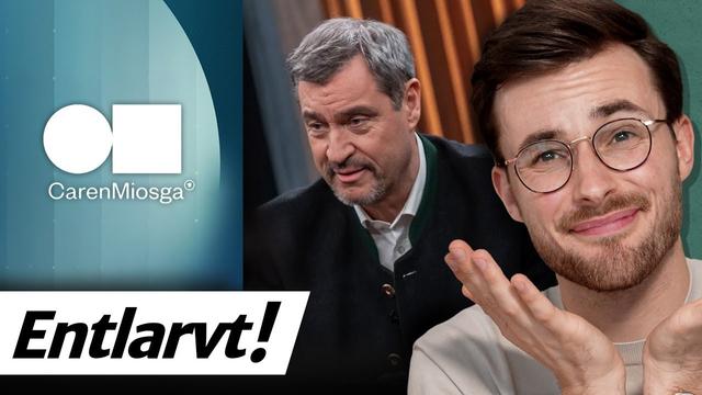 Bei Miosga: Söder rechtfertigt Schulden-Lüge der Union!