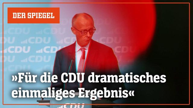 Livestream: Merz-Pressekonferenz nach historischer CDU-Niederlage | DER SPIEGEL
