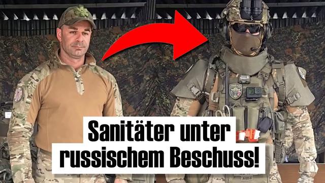 Fast von Drohne getroffen! Deutscher Retter erzählt von der Ukraine-Front