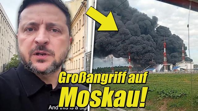 Putin's NIEDERLAGE Ist Sicher! Ukraine Lässt Drohnen Auf Moskau Regnen!