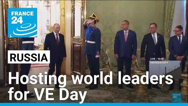 Russia hosts world leaders for the 80th anniversary of its defeat of Nazi Germany in World War II