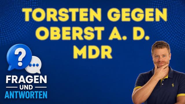 MDR-Schlagabtausch: Torsten gegen Oberst a. D.!
