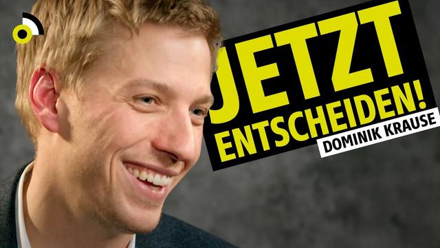 Warum Politik wieder erklären muss - Was bewegt Dich, Oberbürgermeister-Kandidat Dominik Krause?