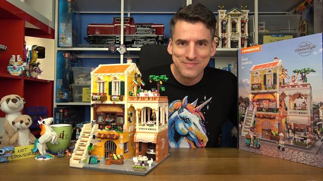 Das Panel des Todes und die Fliesen des Glücks: Lumibricks® 15010 Italienisches Familienrestaurant