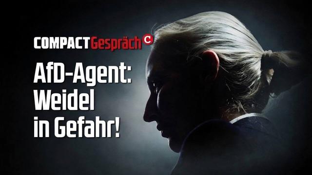 AfD-Agent: Weidel in Gefahr!