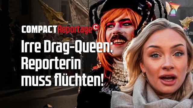 Drag für Kinder? Reporterin muss flüchten!