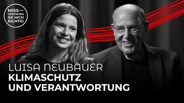 Luisa Neubauer zu Gast bei Gregor Gysi