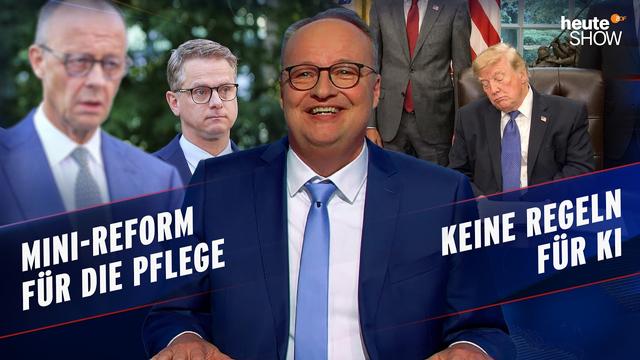 Im Schatten des Strandkorbs: Die Koalition vertagt den Pflege-Streit | heute-show vom 02.10.2026