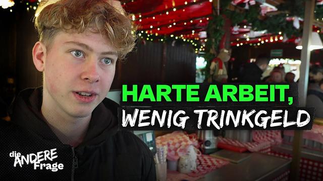 Nebenjob Weihnachtsmarkt - 12h Schicht in der Glühweinbude | Die andere Frage