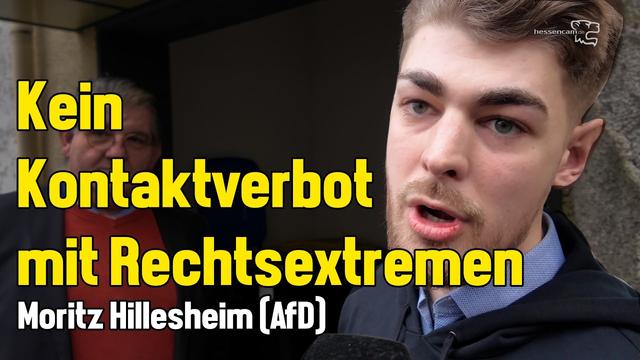Kurzes Gespräch mit Moritz Hillersheim (AfD)