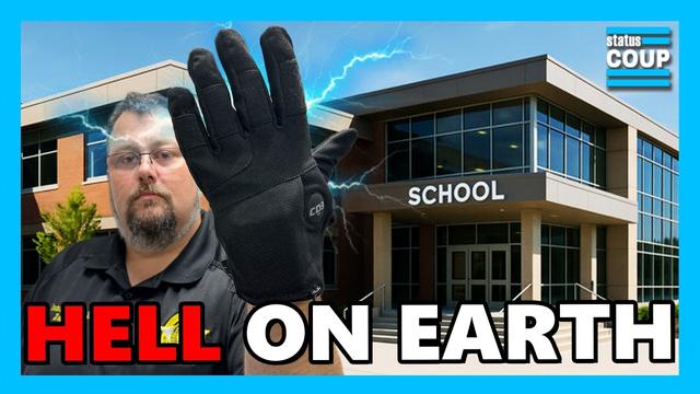 School Kids Being ZAPPED with ICE Shock Gloves