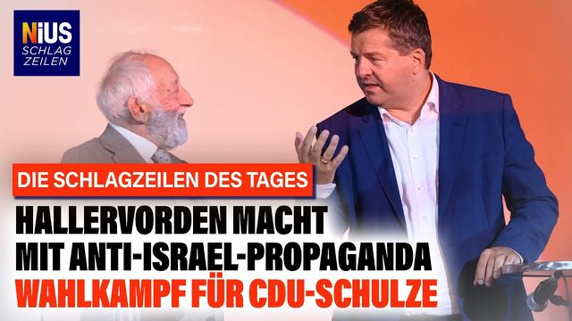 Dieter Hallervorden macht CDU-Wahlkampf – und singt gegen Merz |NIUS Schlagzeilen