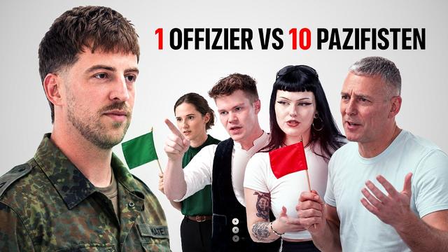 1 Offizier vs 10 Pazifisten