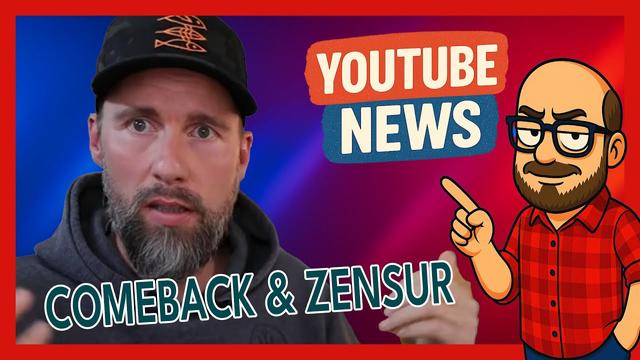 Robert Marc Lehmann wird zensiert & HerrNewstime Comeback