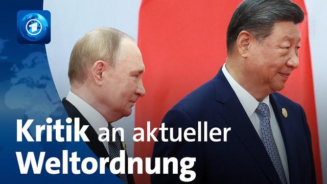 Russland und China üben Kritik an Weltordnung