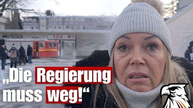 „Die Regierung muss weg!“ | Verzweifelte Bürgerstimmen aus dem Berliner Kälte-Chaos