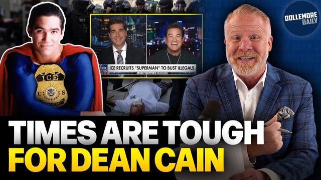 Unemployed Dean Cain SWORN IN AS ICE AGENT by Kristi Noem & Donald Trump!!!
