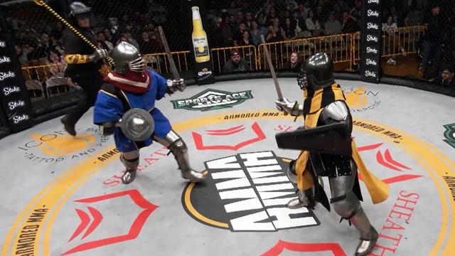 Judo in Armor: ARMORED MMA Fight of the Night