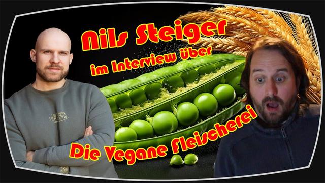 Dieser Mann spaltet Erbsen und Gesellschaft!? Interview mit Nils Steiger von Der Veganen Fleischerei