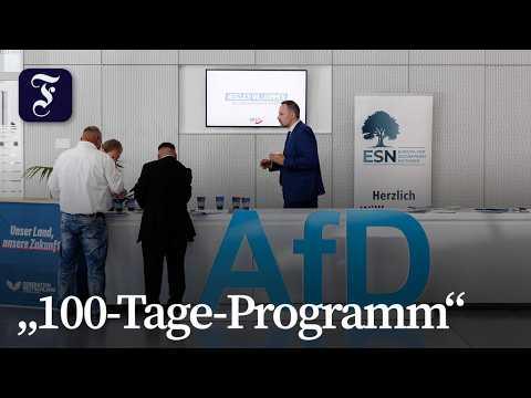 AfD in Sachsen-Anhalt: Siegmund kündigt „100-Tage-Programm“ an