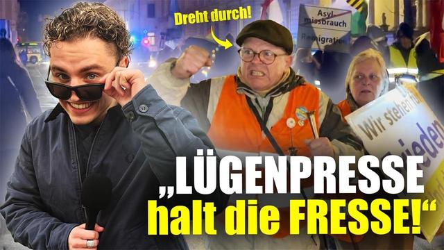 Ich SCHLEICHE Mich Auf Eine Querdenker-Demo (Werde Erwischt)! 🤣