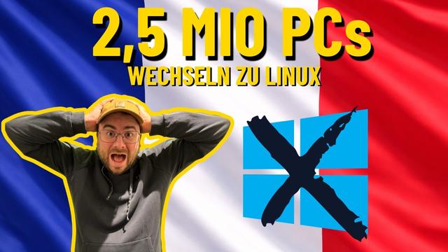 2,5 Millionen PCs wechseln zu Linux. Das ist der Grund.