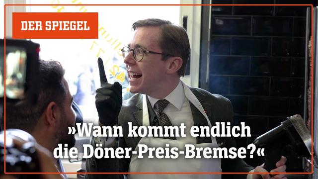 Philipp Amthor im Fast-Food-Wahlkampf: Selfies, Döner, Schabernack | DER SPIEGEL