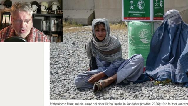Große Hungersnot in Afghanistan! Der Westen soll helfen!? Klar doch, gerne.