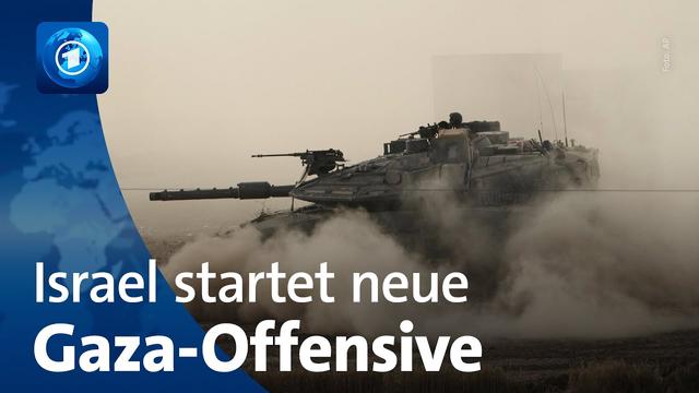Israel startet neue Offensive im Gazastreifen