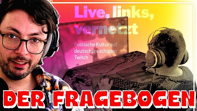 Onkel Bob präsentiert den Fragebogen zur Rosa Luxemburg Twitch Studie
