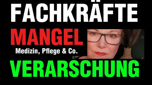 Künstlicher FachkräfteMangel in Medizin, Pflege & Co