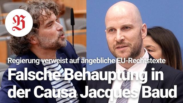 Bundesregierung begründet EU-Sanktionierung von Jacques Baud mit falscher Tatsachenbehauptung