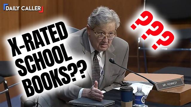 ‘I Put Some Lube On’: John Kennedy Reads Banned Books At Senate Hearing