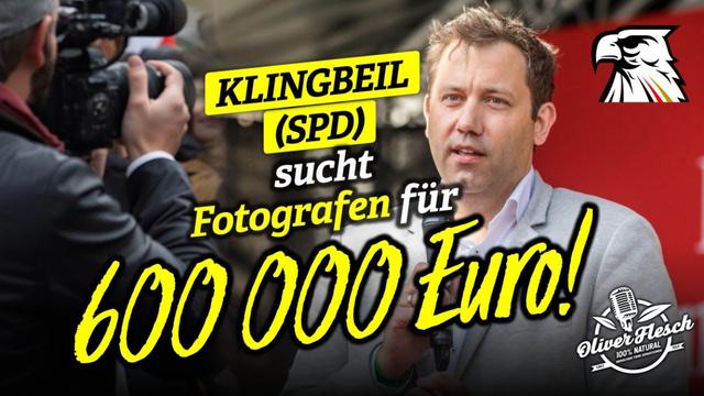 Während die Deutschen sparen sollen: Klingbeil (SPD) sucht Fotografen für 600 000 Euro!