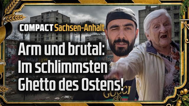 Halle-Neustadt: Besuch im Ghetto!