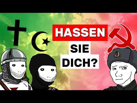 Hassen KOMMUNISTEN Deine Religion?