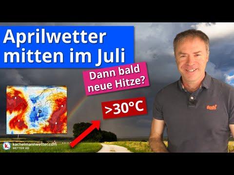 Von kühlem Aprilwetter im Juli, neuen Hitzeoptionen und der Trockenheit in manchen Regionen