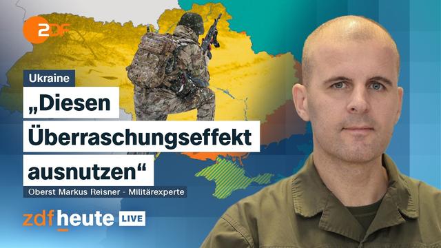 Oberst Reisner: Was der Starlink-Ausfall an der Front für die Ukraine verändert hat | ZDFheute live