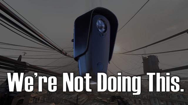 No, We're Not Doing This.