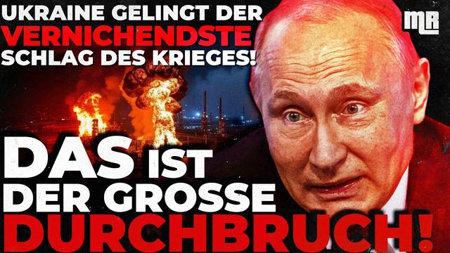 Ukraine ZERSTÖRT Russlands MEGA-PIPELINE und ÖL-HAFEN NOWOROSSIJSK! @MarkReicher