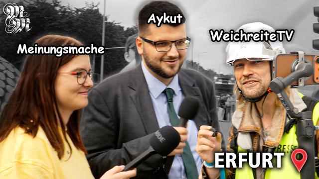 So haben wir die Proteste in Erfurt erlebt!