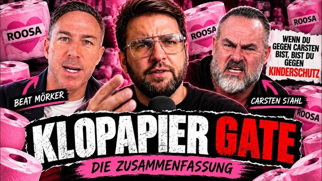 KLOPAPIER-GATE: ROOSA, Carsten Stahl & Beat Mörker vs Yung Emil (Shorts-Zusammenfassung)