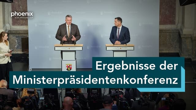 Ergebnisse der Ministerpräsidentenkonferenz mit Gordon Schnieder und Olaf Lies | 22.10.2026