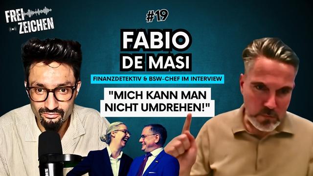 So dient die AfD den Eliten | Finanzdetektiv & BSW-Chef Fabio de Masi im Interview | FREIZEICHEN #19