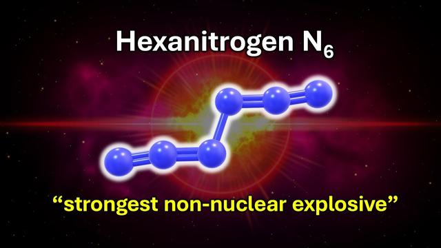 Chemists made N6. How energetic is it? | Hexanitrogen