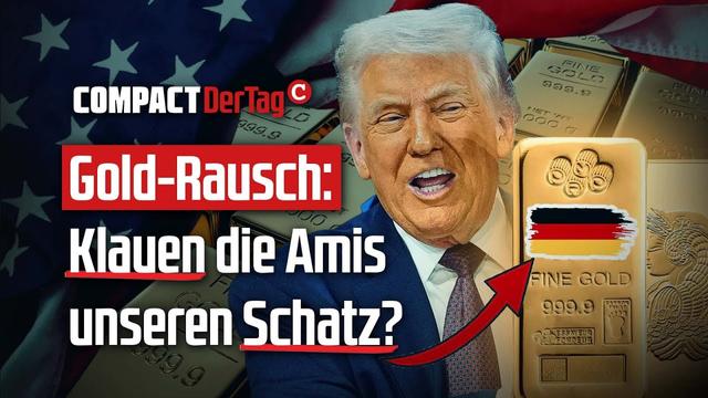 Gold-Rausch: Klauen die Amis unseren Schatz?💥